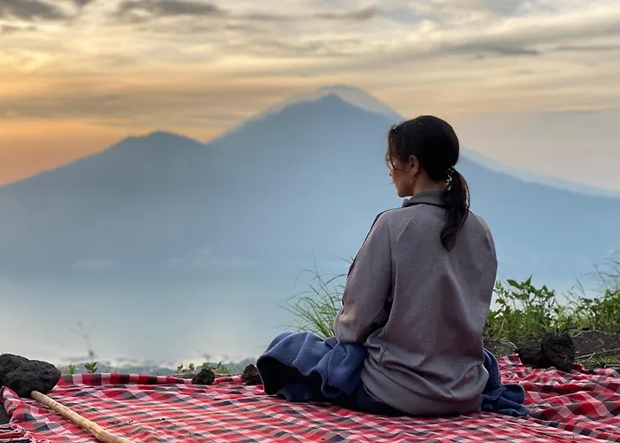 Bed & Breakfast Ampik Batur With Private Hot Springs